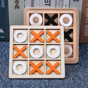 Morpion En Bois, Jeu De Morpion, Jeux De Soci&eacute;t&eacute; Familiaux, Jeu Interactif Pour Enfants - Neuf