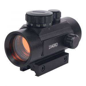 Chasse Tactique Point Rouge 1x40rd Vue Optique 11mm 20mm, Montures Iris Vue Optique, Lunette De Visée, Fusil, Lunette De Visée - Neuf