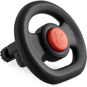 Nouvelhorizonstore-Volant Enfant Pour Poussette, Jouet Bebe &Agrave; Fixer Sur La Barre Avant, Simulateur De Conduite Pour Enfants, Universel, Avec Klaxon, &Agrave; Partir De 6 Mois, Noir - Neuf