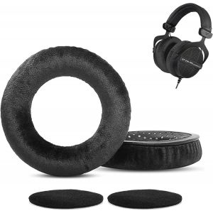 KAL-Dt 990 Coussinets Compatibles Avec Les Écouteurs Dt 990 Pro Dt 770 Pro Dt990 Dt770 Casques Coussin De Remplacement (Tissu Doux/Mousse De Haute Qualité) - Neuf