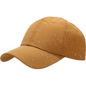 Kalanka-Casquettes De Baseball Imperméable Homme Femme Réglable Sport Extérieur Chapeau Soleil Casquettes De Golf Respirant Casquettes Visières Séchage Rapide Chapeau De Pluie - Neuf