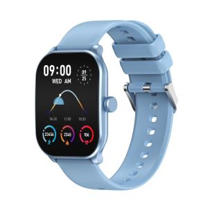 Montre Connect&eacute;e &Eacute;cran Hd 2.1 Pouces Appels Bluetooth Sant&eacute; &Eacute;tanche Ip67 Bleu Yonis - Neuf