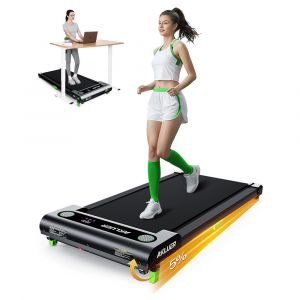 Akluer 480l-A Tapis De Marche Inclinable,Tapis De Course Sous Le Bureau De 2,5 Cv Avec T&eacute;l&eacute;commande,&Eacute;cran Led,Capacit&eacute; Maximale De 140kg - Neuf
