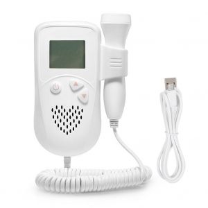 Detecteur De Rythme Cardiaque Fotal Pour Bebe, Affichage Numerique, Moniteur De Frequence Cardiaque Pour Bebe Enceinte, Fd-220a - Neuf