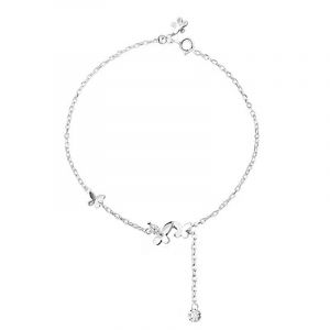 Bride Cheville Papillon Pour Femme, Style Simple, Cool Et Forêt - Neuf