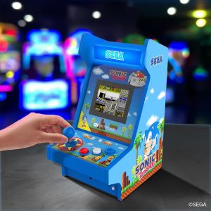 Console d'Arcade Portable R&eacute;tro MY ARCADE Sonic The Hedgehog Mighty Player Bleu - Neuf