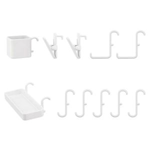 Meubles miniatures Pegboard Accessoires Mini crochet Rack de rangement mural pour poup&eacute;e Cuisine D&eacute;coration Acc - Neuf