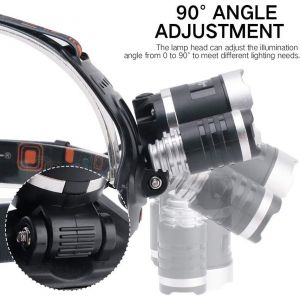 Lampe Frontale Uv,Lampe Uv Frontal Blacklight Avec Lumière Ultraviolette 395-400nm Pour L'art,Pêche De Nuit,Chiens De Grue,Scorpions,Taches D'urine Pour Animaux De Compagnie - Neuf