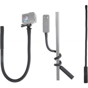 JGD-Support flexible POV pour cam&eacute;ra d'action, 60 cm de long, support flexible pour selfie - Neuf