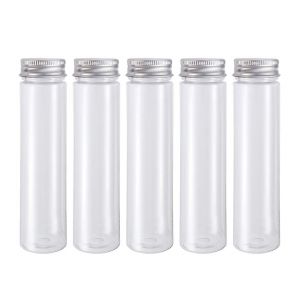 10/20/30 Tubes &Agrave; Essai Plats - Tubes &Agrave; Essai En Plastique Transparent Avec Bouchon &Agrave; Spirale - Neuf