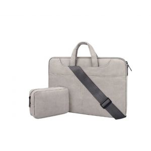 Sac &agrave; bandouli&egrave;re &eacute;tanche pour ordinateur portable 13,3 pouces avec petite pochette pour accessoires - Neuf