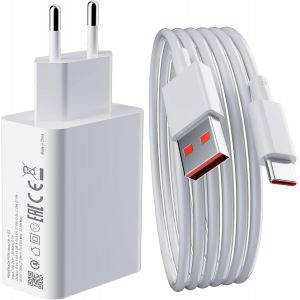 KALCX-33W Chargeur Rapide Et 2M C&acirc;ble Usb C Pour Redmi Note 13 Pro 14 12,Chargeur Turbo Pour Redmi 12 14C 13C Note 11S 12S 12Pro 11Pro Mi 14 Pad 6 Pad 5 11 Lite 11I 13T 11T Pro Poco F6 X6Pro M7Pro - Neuf