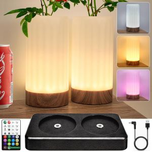 Veilleuse Led Chambre Lampe Enfant Lampe 12 Couleurs Rgb Dimmable 7 Niveaux De Luminosit&eacute; Avec Minuterie T&eacute;l&eacute;commande Veilleuse &Eacute;tanche Pour Maison Enfants Salle De Camping,2 Mod&egrave;l[Vei9272926] - Neuf