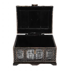 Boîte De Pirate Vintage, Boîte De Jeux D'aventure, Matériau Abs, Forme De Coffre, Cadeau 1 Pièce - Neuf