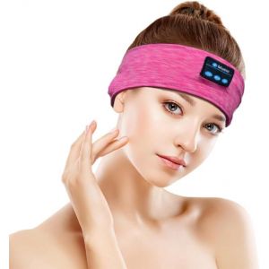 Casque De Sommeil Bandeau Bluetooth, Casque De Sommeil Doux Sans Fil, Tech Pour Hommes Femmes, Casque Bandeau Pour Course &Agrave; Pied, Entra&icirc;nement, Insomnie, Yoga - Neuf