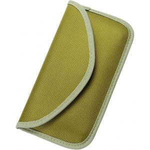 LETNERNY-Poche De S&eacute;curit&eacute; Pour T&eacute;l&eacute;phone Portable - Anti-Suivi - Anti-Espion - Gps Rfid - Blocage De Signal Rfid - &Eacute;tui Portefeuille Pour T&eacute;l&eacute;phone Portable - Protection De La Vie Priv&eacute;e (Vert) - Neuf