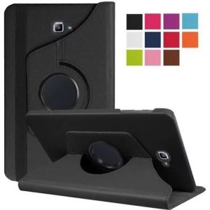 Housse Samsung Galaxy Tab A6 10.1 - Etui Coque 360 Rotation Cuir Protection Pr Tablette Samsung Tab A6 10.1 SM-T580/T585 - Neuf