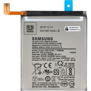 Batterie d'origine EB-BA907ABY pour Samsung Galaxy S10 Lite SM-G770|Smartphone GH82-21673A|Pile au Lithium-ION|3.85V 4500mAh|Piles de Remplacement de Marque - Neuf