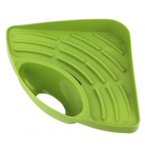 Hjlian Egouttoir D'angle Multifonctionnel Pour Evier De Cuisine, Accessoires De Rangement (Vert) - Neuf