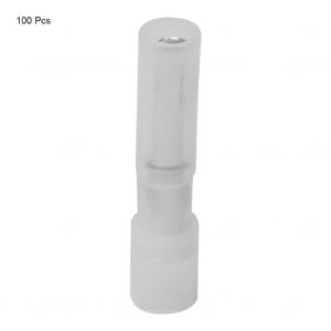 Connecteur femelle a balle, blanc, 24-18 AWG, 0,5 mm, 100 pieces - Neuf