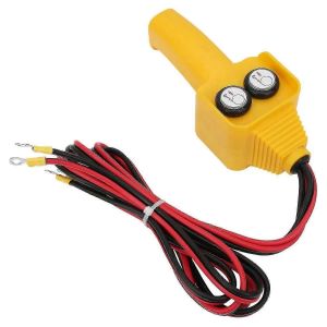 Télécommande de treuil de voiture Interrupteur de télécommande de treuil Kit de bouton de télécommande Interrupteur de poignée de treuil filaire - Neuf