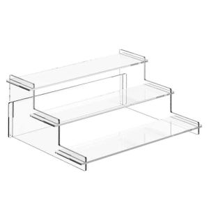 Pr&eacute;sentoir De Contremarches Acryliques, Porte-Cupcake, Support D'organisateur De Parfum, &Eacute;tag&egrave;re D'affichage Pour Les Figures Et - Neuf