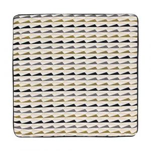 Housse De Coussin &Agrave; Motifs G&eacute;om&eacute;triques Color&eacute;s - Neuf