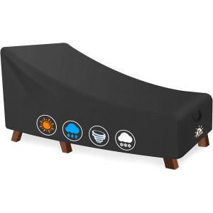 Letnerny-190 Cm Housses De Bains De Soleil, Housses De Protection Pour Cha Longue Oxford 600d, Imperm&iquest;&iquest;Able Housse De Protection Transat Bain, Housse De Cha Longue De Soleil (193 X 81 X 81 Cm) - Neuf