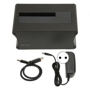 Station d'accueil pour disque dur USB 3.0 5 Gbit/s, multifonction, SSD, pour disque dur 2,5"" et 3,5"", 110-240 V, compatible Windows, prise UE - Neuf