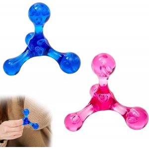 Appareil De Massage &Agrave; 4 Points De D&eacute;clenchement - Massage Du Corps - Pour Auto-Massage Efficace Du Dos, Du Cou, Des &Eacute;paules Et Des Pieds - Neuf