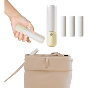 MEVRONISSHOP-Brosse Anti Poils Brosse Adh&eacute;sive 4 Rouleaux Adh&eacute;sifs Reutilisables V&ecirc;tements Canap&eacute;s Lits Tapis - Neuf