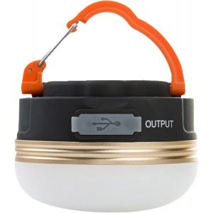 Camping Lantern Three Lighting Modes Battery Powered With Magnet Usb Solar Charging With Handle For Indoor Outdoor Decoration - Neuf