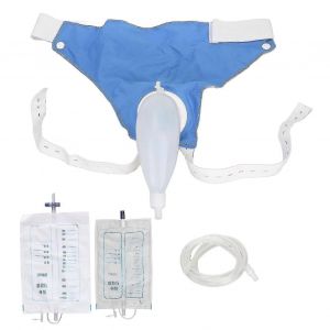 Sac À Urine Portable Avec Canal De Cathéter D'urine 1000ml 2000ml Compatible Avec Les Hommes Âgés Incontinence Urinaire Patients Alités -Dd - Neuf