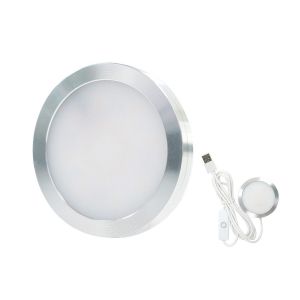 Plafonnier Led Pour Caravanes, Camping-Cars, Remorques Et Bateaux - Alimentation Usb Avec Interrupteur Tactile - Neuf