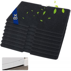 8 x Filtre Seche Linge Beko 2964840100,Filtre &Eacute;ponge pour S&egrave;che-Linge &agrave; Pompe Chaleur et S&eacute;choir &agrave; Condensation,Filtres en Mousse pour Beko Grundig Blomberg ElektraBregenz 240 x 150 x 12 mm - Neuf