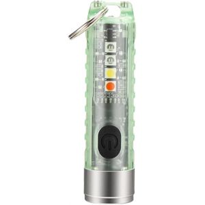 Mini Torche Led Rechargeable Porte-Cl&eacute;s &Eacute;clairant Lampe De Poche Ajustable Pour Camping Et Activit&eacute;s De Plein Air - Neuf