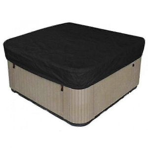 Couverture carr&eacute;e de spa en polyester imperm&eacute;able Couvertures de spa ext&eacute;rieur carr&eacute; g20241855188 - Neuf