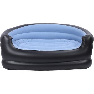 Lbgwp60-Couch De Souffle À Cha Gonflable Portable, Canapé Gonflable À Air Extérieur Canapé, Cha Aérienne Confortable, Matelas Aérien À L'épreuve De L'eau Canapé Gonflable, Cha De Camping - Neuf