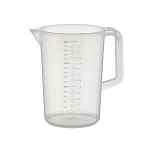 Eryi-Pichet Gradué Ø 17,5 Cm, H: 23,5 Cm, 3 Liter Polypropylen - Neuf