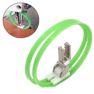 1pc Rouleau Pied-De-Biche Double Face Rouleau Plat Voiture Anneau En Plastique Pied-De-Biche Gauche-Droite Pieds De Biche Unilatéraux En Cuir - Neuf