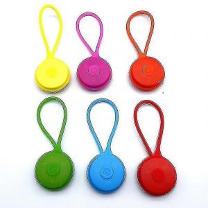 Lumi&egrave;res De S&eacute;curit&eacute; Led Pendentifs R&eacute;flecteur Pour Enfants,&Eacute;tiquette De Lumi&egrave;re Clignotante De S&eacute;curit&eacute; Pour Enfants Pour Sac D'&eacute;cole,Sac &Agrave; Dos,Porte-Cl&eacute;s,Collier De Chien,Camping De Nuit,Cyclisme,Co - Neuf