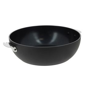 De Buyer - Sauteuse Bomb&eacute;e Antiadh&eacute;sive C&eacute;ramique 28cm 8265.28 - Neuf