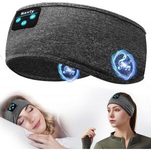 KAL-Casque De Sommeil Bluetooth Pour Dormeurs Sur Le Côté, Casque Confortable Pour Femme, Idée Cadeau Pour Homme Et Femme - Neuf