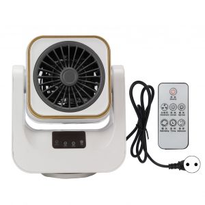 Chauffage Electrique Rapide, Telecommande Reglable, Mini Radiateur Soufflant D'interieur Portable, Prise Ue 220 V - Neuf