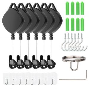 VR Cable Management System - Poulie de plafond rétractable pour HTC Vive/Rift S/Oculus Quest2 VR Accessoires - Neuf