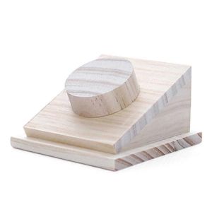 Organisateur Rond Non Fini Non Peint En Bois Bracelet Boucles D'oreilles Anneau Porte Bijoux Pr&eacute;sentoir Collier - Neuf