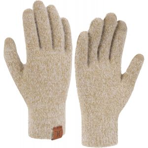 Women Winter Warm Knit Work Touch Gloves For Sms Running Thermal Glove Anti Cold Gift Woman"".[J658] - Neuf