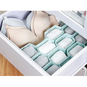 Organisateur de tiroir &agrave; 12 pi&egrave;ces pour chaussettes et sous-v&ecirc;tements - Neuf