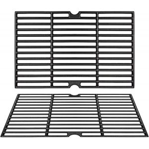 Ulteronixshop-Lot de 2 grilles de rechange en fonte pour barbecue Tepro Toronto Click, Taino Hero XL, barbecue au charbon de bois Activa Angular Fonte, EL Fuego Montr&eacute;al, 41,9 x 54,6 cm - Neuf
