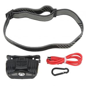 Lampe Frontale À Capteur 500 Lm 5 W, Légère, Rechargeable Par Usb, Idéale Pour La Pêche Et La Randonnée En Plein Air. - Neuf